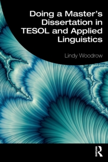 Doing a Master’s Dissertation in TESOL and Applied Linguistics