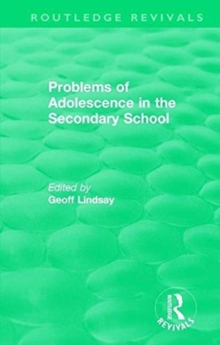 Image for Problems of adolescence in the secondary school