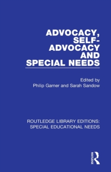 Image for Advocacy, Self-Advocacy and Special Needs