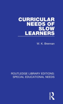 Curricular Needs of Slow Learners