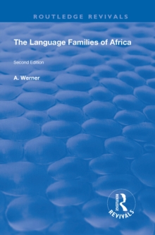 Language Families Of Africa