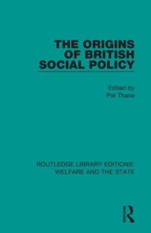 Image for The Origins of British Social Policy