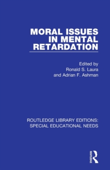 Image for Moral Issues in Mental Retardation