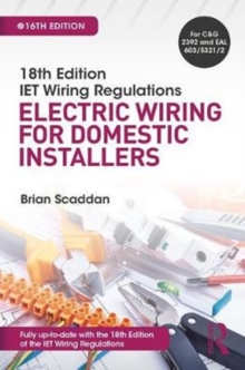 Image for IET wiring regulations  : electric wiring for domestic installers
