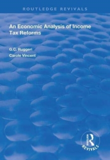 Image for An economic analysis of income tax reforms
