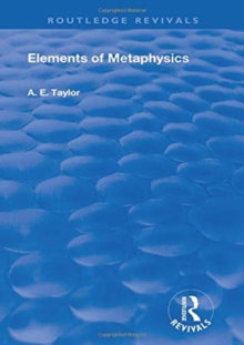 Elements of Metaphysics