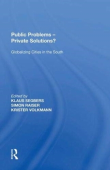 Public Problems - Private Solutions?
