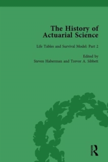Image for The History of Actuarial Science Vol II