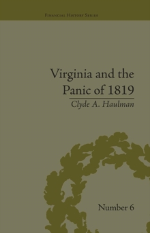 Image for Virginia and the Panic of 1819
