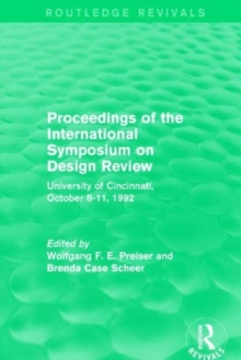 Image for Proceedings of the International Symposium on Design Review (Routledge Revivals)