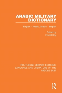 Image for Arabic Military Dictionary