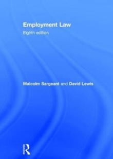 Employment Law: Eighth edition