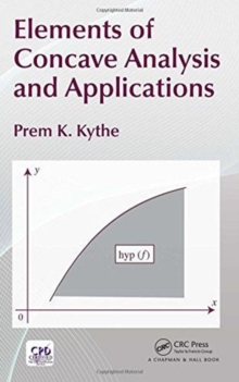 Image for Elements of concave analysis and applications