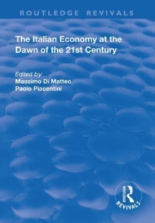 Image for The Italian Economy at the Dawn of the 21st Century