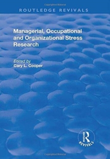 Image for Managerial, Occupational and Organizational Stress Research