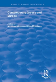 Image for Contemporary Greece and Europe
