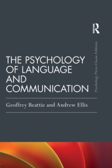Image for The Psychology of Language and Communication