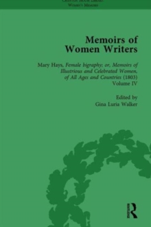 Image for Memoirs of Women Writers, Part III vol 8