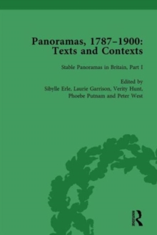 Image for Panoramas, 1787–1900 Vol 1 : Texts and Contexts