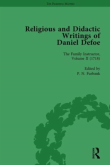 Image for Religious and Didactic Writings of Daniel Defoe, Part I Vol 2