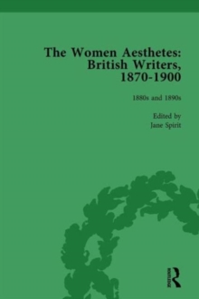 Image for The Women Aesthetes vol 2 : British Writers, 1870-1900