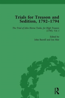 Image for Trials for Treason and Sedition, 1792-1794, Part II vol 6