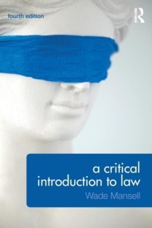 Image for A critical introduction to law