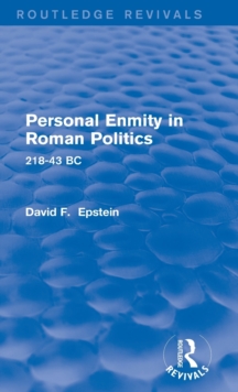 Personal Enmity in Roman Politics