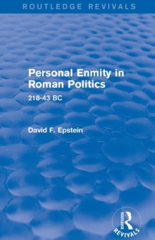 Personal Enmity in Roman Politics