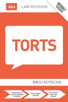 Image for Tort law, 2013-2014