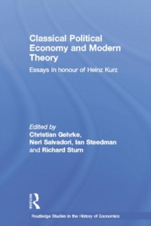 Image for Classical Political Economy and Modern Theory