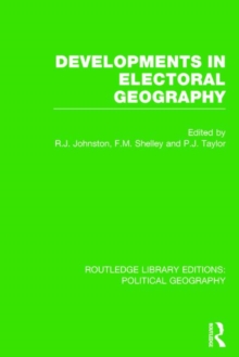 Image for Developments in electoral geography
