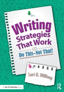 Image for Writing Strategies That Work