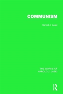 Image for Communism (Works of Harold J. Laski)