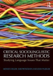 Image for Critical Sociolinguistic Research Methods