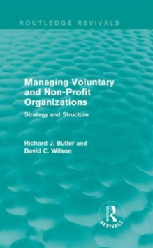 Image for Managing Voluntary and Non-Profit Organizations