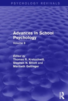 Image for Advances in School Psychology