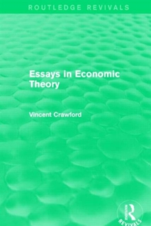 Essays in Economic Theory