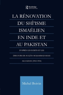 Image for La Renovation du Shi'isme Ismaelien En Inde Et Au Pakistan