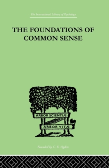 Foundations Of Common Sense