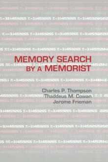 Image for Memory Search By A Memorist