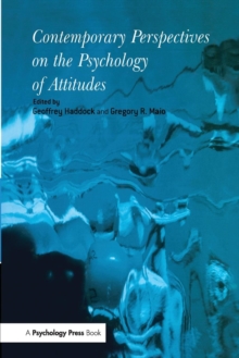 Image for Contemporary Perspectives on the Psychology of Attitudes