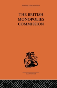 Image for The British Monopolies Commission