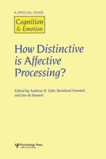 Image for How Distinctive is Affective Processing?