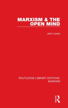 Marxism & the Open Mind