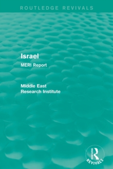 Israel (Routledge Revival)