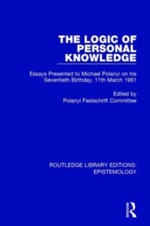 Logic of Personal Knowledge