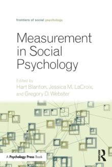 Image for Measurement in Social Psychology