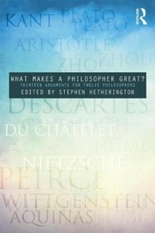 Image for What Makes a Philosopher Great?