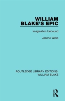 Image for William Blake's epic  : imagination unbound